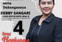Deby Sangari Maju Jadi Caleg DPR RI Dapil Riau ll Tanpa Uang (poto: dok Okjakarta)