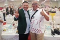 Otto Hasibuan mendukung advokat senior Hisar Tambunan di Pileg DPRD DKI Partai Gerindra dapil 5 Jakarta Timur. (Foto: Ist)