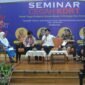 Kasi Pemberdayaan Perempuan Sudin PPAPP Jakarta Barat Lis Suhartini, Kanit PPA Polres Metro Jakbar AKP Reliana Sitompul, Komisioner Komnas Perempuan RI Theresia Sri Endras Iswarni dan Jaksa Fungsional Kejari Jakarta Barat Wulan S. Beslar
