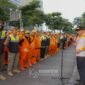Walikota Jakpus Pimpinan Apel 1000 Pasukan Bersih Bersih