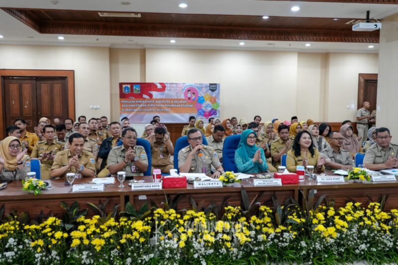 Kota Administrasi Jakarta Pusat pelaksanaan berlangsung secara virtual, di Ruang Serbaguna Besar, Kantor Wali Kota Jakarta Pusat, Jalan Tanah Abang I, Gambir, Rabu (28/5)