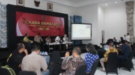 Ketua Umum PWI Pusat, Hendry Ch Bangun membuka Seminar Pilkada Damai 2024 dengan tema 