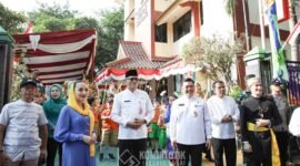 Tim Penilai Lomba Kelurahan Tingkat Provinsi Lakukan Verlap di Kelurahan Kebon Kosong