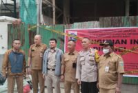 Foto. Ucok Pane Kasie Pengawasan bersama Uus kasie Citata Grogol Petamburan Bersama Setiap dan diTurut hadir Babinkantibmas