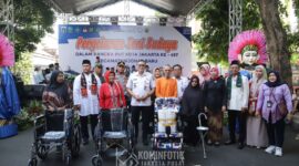 Wali Kota Administrasi Jakarta Pusat Dhany Sukma mengapresiasi pelaksanaan pagelaran seni budaya