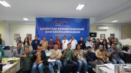 Kesit B Handoyo menegaskan, wartawan yang profesional, beretika, menjadi tujuan dari OKK.  