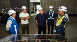 Erick juga mengecek kesiagaan perusahaan-perusahaan negara dalam memenuhi beragam fasilitas penunjang utama untuk pelaksanaan HUT ke-79 Kemerdekaan RI pada 17 Agustus mendatang di IKN.