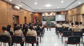 Kodim 0726/Sukoharjo dengan tema “Bersatu Dengan Alam Membentuk Generasi Muda Yang Berkarakter, Berwawasan Kebangsaan dan Peduli Lingkungan