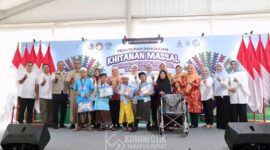 Direktur Utama PAM Jaya Arief Nasrudin menjelaskan, tahun ini, PAM Jaya melalui program khitanan massalnya menargetkan 497 anak namun, target tersebut telah terlampaui menjadi 521 anak