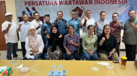 Ketua PWI Jaya, Kesit B Handoyo menyambut dengan gembira kembalinya kedua anggota PWI Jaya dengan selamat tanpa kekurangan apapun