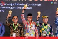 Penghargaan itu diterima langsung oleh Wali Kota Administrasi Jakarta Pusat Dhany Sukma, di Krakatau Grand Ballroom Taman Mini Indonesia Indah (TMII), Jalan Taman Mini Indonesia Indah, Jakarta Timur, Kamis