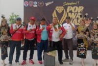 Tim pendahulu kontingen Siwo PWI DKI Jakarta yang terdiri dari Machroni 'Rony' Kusuma, Rizal Fachranie, Dendy Suharyono, dan Budi Utomo sangat terkesan dengan sambutan yang diberikan oleh tuan rumah