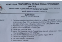 potongan surat tugas KPORI