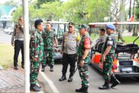 TNI & Polri cek lokasi MPR RI jelang pelantikan Presiden dan Wakil Presiden