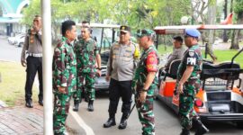 TNI & Polri cek lokasi MPR RI jelang pelantikan Presiden dan Wakil Presiden