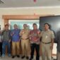 Foto Pokja PWI Walikota Jakpus bersama Kepala Suku Badan Aset Jakarta Pusat