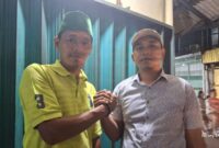 Perwakilan Ketua Simpul Hendra ( Ramos) dan Irwansyah.