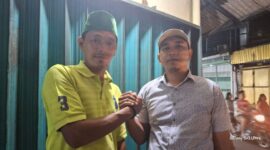 Perwakilan Ketua Simpul Hendra ( Ramos) dan Irwansyah.
