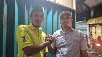 Perwakilan Ketua Simpul Hendra ( Ramos) dan Irwansyah.