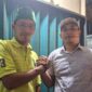 Perwakilan Ketua Simpul Hendra ( Ramos) dan Irwansyah.