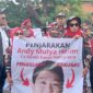 Foto:
Ratusan anggota Laskar Merah Putih menggeruk 

Pengadilan Negeri Bandar Lampung, Prov. Lampung, Kamis (9/1/2025).
