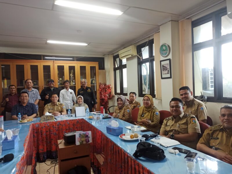 Foto: Sinergi Baru Pokja PWI dan Camat Senen Beserta jajarannya