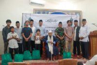  foto : kegiatan penuh berkah digelar DKM Masjid Baitul Atiq sebagai bentuk silaturahmi dengan sejumlah pejabat setempat,  tokoh berbagai ormas keagamaan dan juga anak yatim