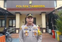 Foto: Kapolsek Tambora M. Kukuh Islami tidak teloransi kepada pelaku tindak kejahatannya di wilayah hukum nya.