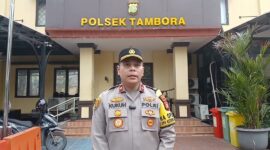Foto: Kapolsek Tambora M. Kukuh Islami tidak teloransi kepada pelaku tindak kejahatannya di wilayah hukum nya.
