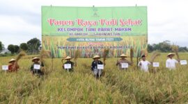 Letkol Inf Hendra Sukmana, M.Han. (Dandim 0808/Blitar), Walikota Blitar yang diwakili oleh Asisten I Pemerintah Kota Blitar, Bapak Mokhamad Sidik S.Sos., M.AP., Wakapolres Blitar Kota Kompol Subiyantana, S.H., M.H., Wakil Ketua DPRD Kota Blitar M. Hardita Magdi, S.H., Danki Kompi C Yonif 511/DY Lettu Inf Donny, Kepala DKPP Kota Blitar Drh. Dewi Masitoh, serta Forkopimcam Sananwetan dan Gapoktan Kelurahan Sananwetan