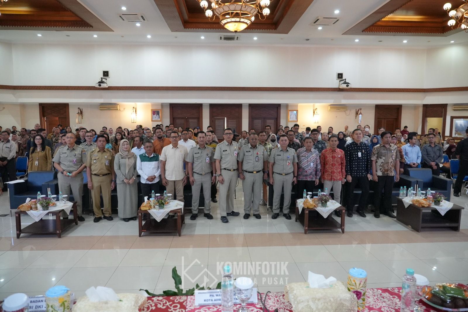 Foto: Dihadiri oleh 250 peserta yang terdiri dari wajib pajak PBB, para camat, para lurah, Dewan Kota se-Jakarta Pusat