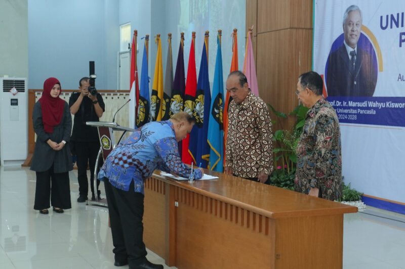Yayasan Pendidikan dan Pembina Universitas Pancasila (YPP UP) resmi memberhentikan Prof Dr Ir Marsudi Wahyu Kisworo IPU dari jabatannya sebagai Rektor Universitas Pancasila