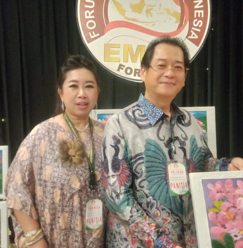 Foto: Ricky Suharlim bersama Istri. (Dok/Fhm/Okj)