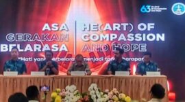 Direktur LDD KAJ, Pastor Adrianus Suyadi, SJ, menjelaskan bahwa Gerakan Belarasa merupakan panggilan moral dan spiritual yang mengajak masyarakat untuk kembali menatap wajah kemanusiaan melalui cermin belarasa.