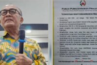 Foto: Tokoh Militer senior. Mayjen TNI (Purn) Dr. Saurip Kadi
