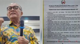 Foto: Tokoh Militer senior. Mayjen TNI (Purn) Dr. Saurip Kadi