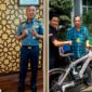Foto: Ketua PWI Jaya Kesit Budi Handoyo dan Panglima Komando Armada Republik Indonesia (Pangkoarmada RI) Laksamana Madya TNI Denih Hendrata menyatakan dukungan penuh terhadap kegiatan Fun Bike yang diselenggarakan Persatuan Wartawan Indonesia (PWI) Jaya