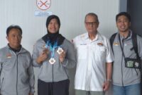 Alyamaulida Kartika Pertiwi yang tampil di kelas 81kg