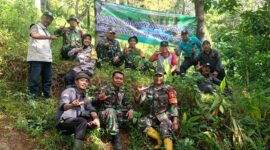 Langkah Kodim 0806/Trenggalek menanam pohon di kawasan sumber air menjadi kontribusi nyata