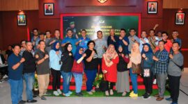 Kodim 0501/Jakarta Pusat menggelar acara Silahturahmi Komandan Kodim 0501/JP bersama Mitra Insan Media bertempat di Aula Makodim 0501/JP ( Foto dox okjakarta.com )