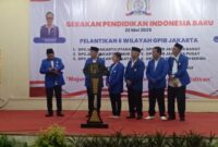 Gerakan Pendidikan Indonesia Baru (GPIB) DPW DKI Jakarta berhasil membentuk dan melantik enam Dewan Pengurus Cabang (DPC) di seluruh wilayah Jakarta, termasuk Kepulauan Seribu