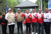 Drs. Arifin Wali Kota Jakarta Pusat, Eric Wakil Wali Kota Jakpus Jakarta Pusat, Denny Ramdany, Kesit B Handoyo, Ginting, Kaarmada Rl