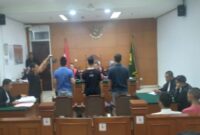 16 Pelaku Pencurian Kabel Telkom di Cipayung Divonis 4 Bulan 10 Hari Penjara, Rabu (30/4/25). Foto: (Doc/Ep/Okj).