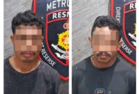 Polisi Tangkap Dua Pria Penipu Bermodus Debt Collector di Jatinegara. Foto: (Dok/PMJ/Kolase).