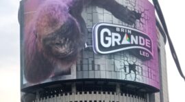 BRIN Grande LED di Gatot Subroto. Foto: (Dok - Fhm/Okj).