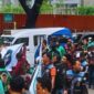 Foto: Unjuk Rasa Driver Online. (Dok-Istimewa).