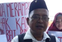 Foto: Puluhan Warga RW 07, Kelurahan Sukapura, Kecamatan Cilincing Unras di Balai Kita Jakarta Utara, Senin (5/5/2025). (Dok-Istimewa).