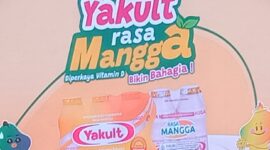 Foto: Varian Baru Yakult Rasa Mangga. (Dok-Fhm/Okj).