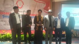 Presiden KAI Dr. Nasrullah Nawawi SH.,MH.,MM.,CRA., Sekjend PWI Pusat Wina Armada, SH.,MH, Ketua Dewa Penasehat DPP KAI Erman Umar, SH, Ketua Dewan Kehormatan Aprillia Supaliyanto MS, SH.,MM.,CLA, Dewan Pengawas DPP KAI Drs. Taufik CH.,SH.,MH