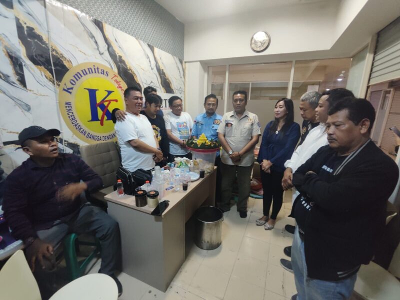 Helmi AR Ketua Pokja PWI Wali Kota Jakarta Pusat hadiri peresmian kantor Media Deteksi Jaya dan Komunitastoday.co